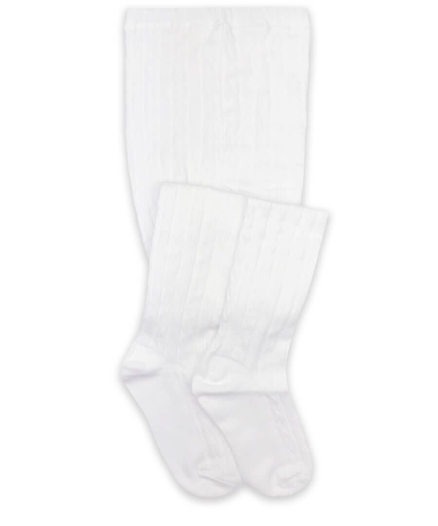 Jefferies Cable Tights (White)