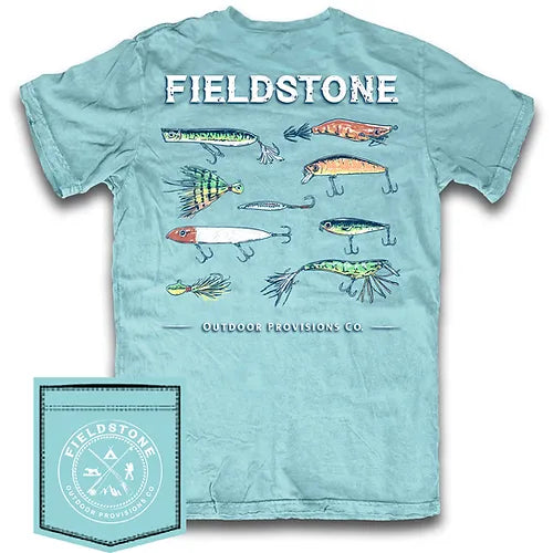 Fishing Lures Short Sleeve Graphic Tee