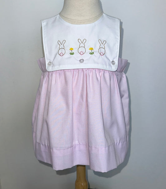 Bunny Button On Dress