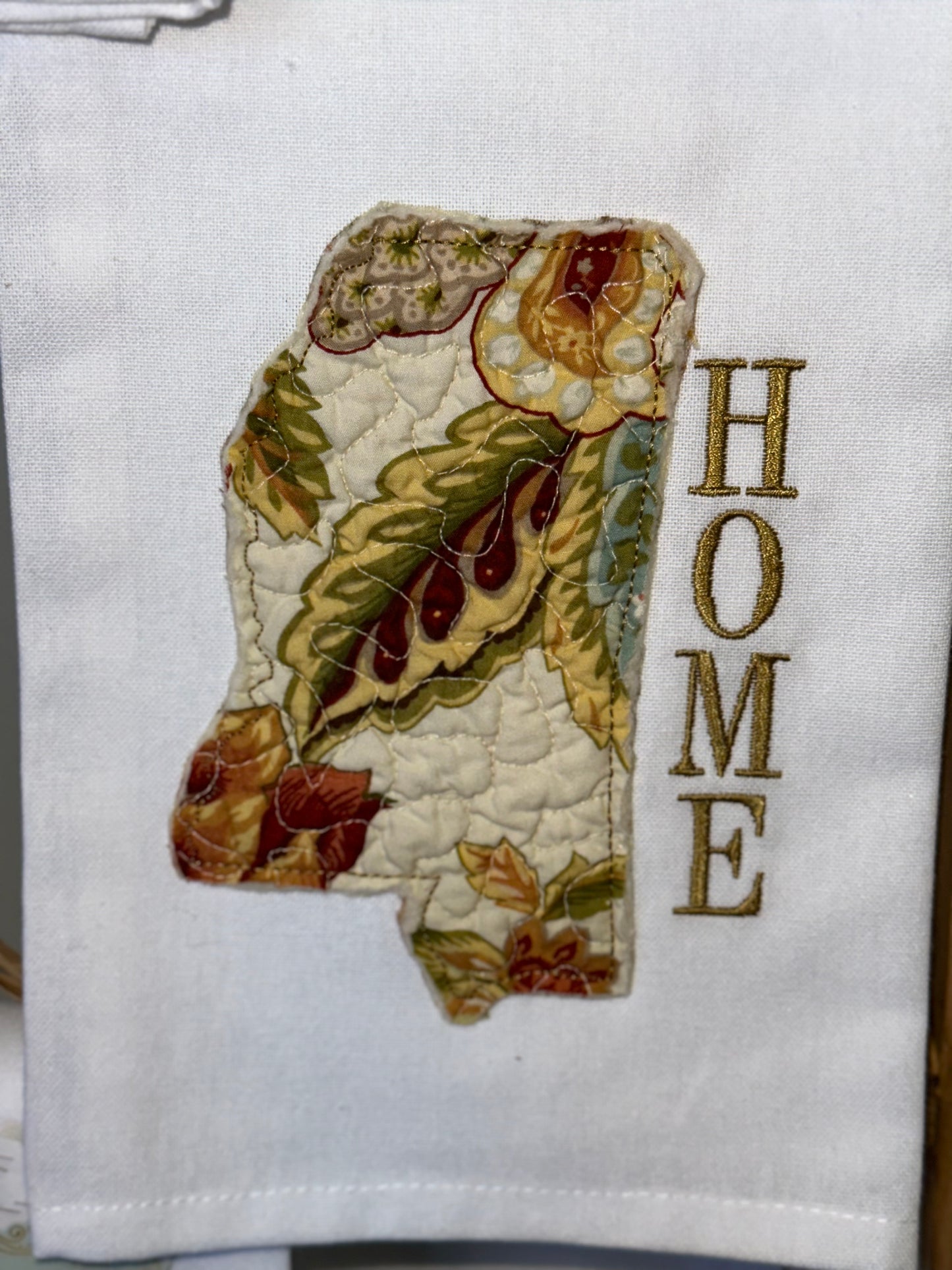 Mississippi Quilt Hand Towel