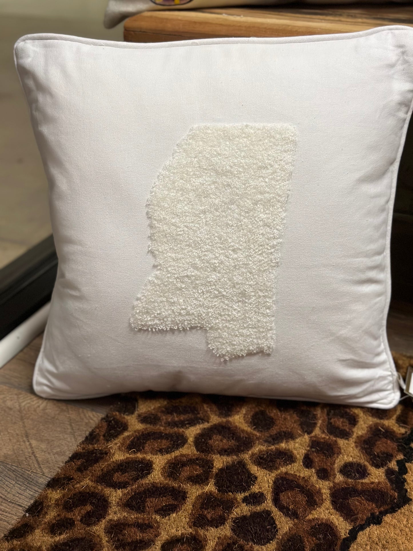 Mississippi Chenille Pillow