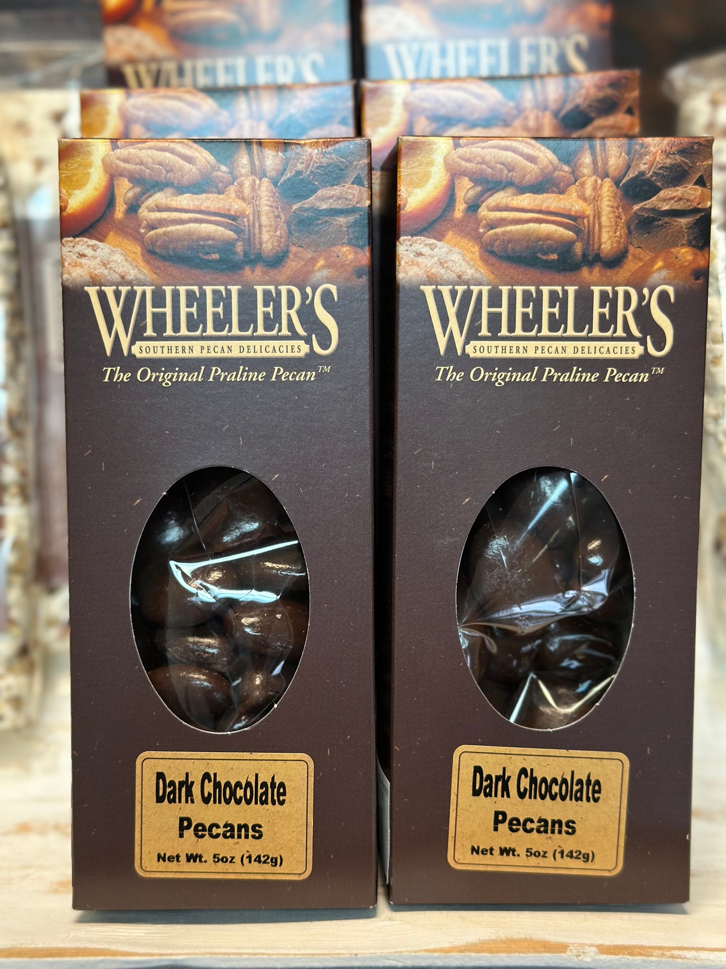 Wheeler's Dark Chocolate Pecans