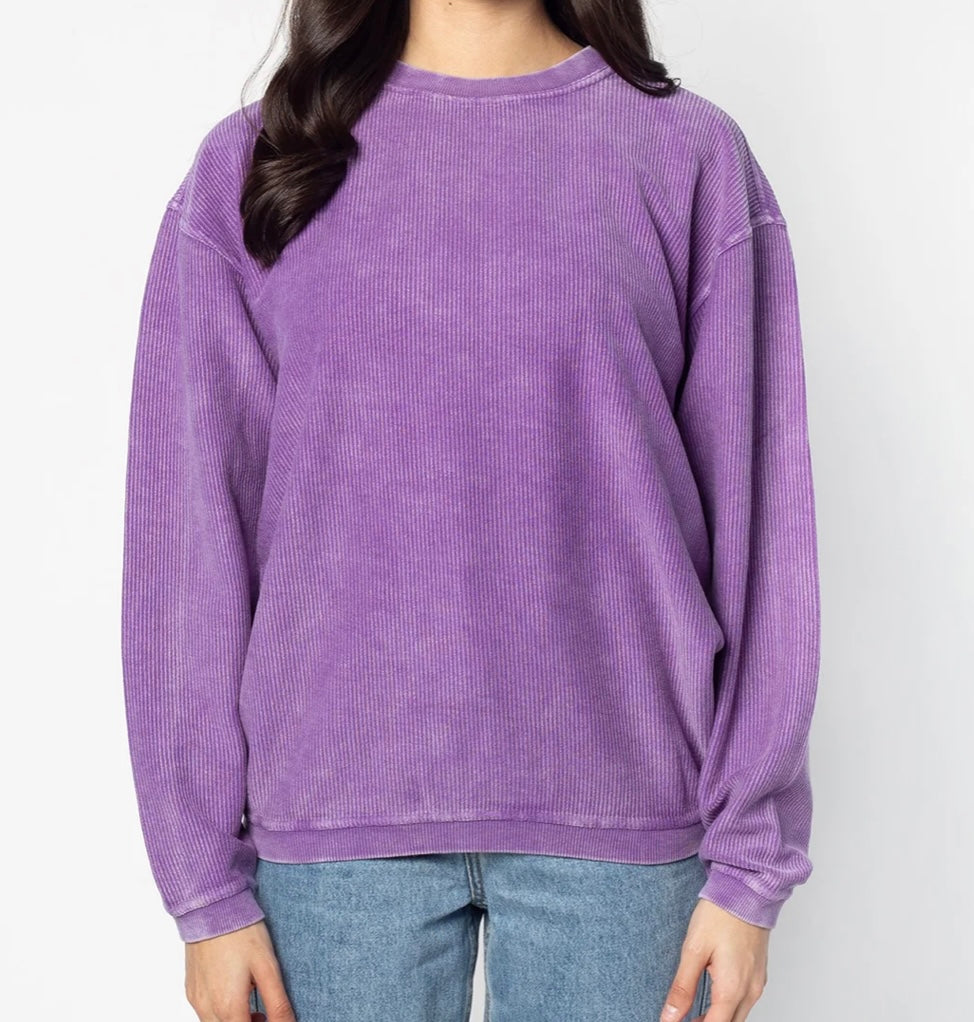 Corded Sweatshirt