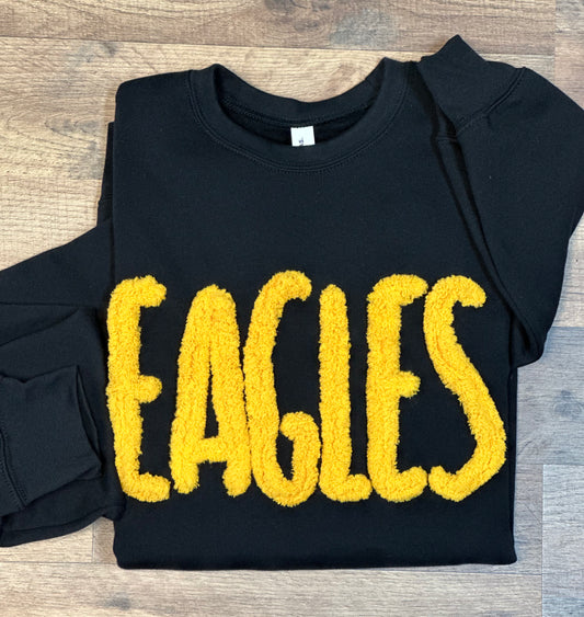 "Eagles" Chenille Sweatshirt