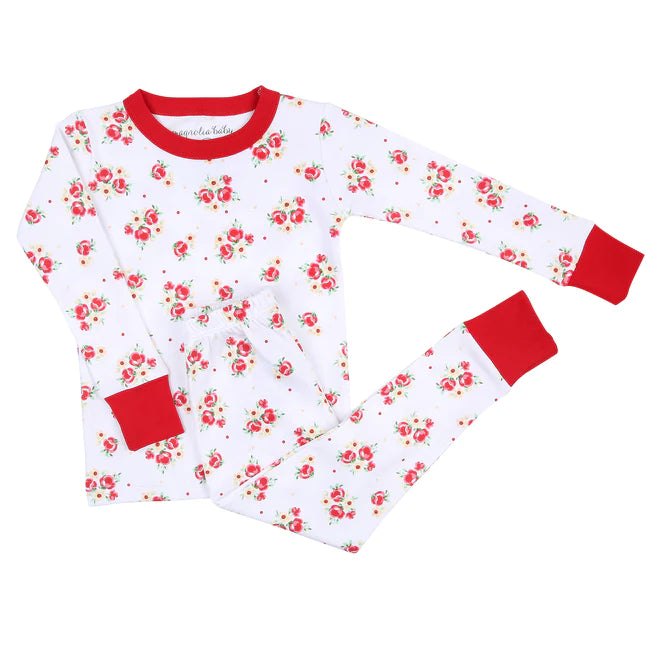 Holiday Annalise Red Long Pajama