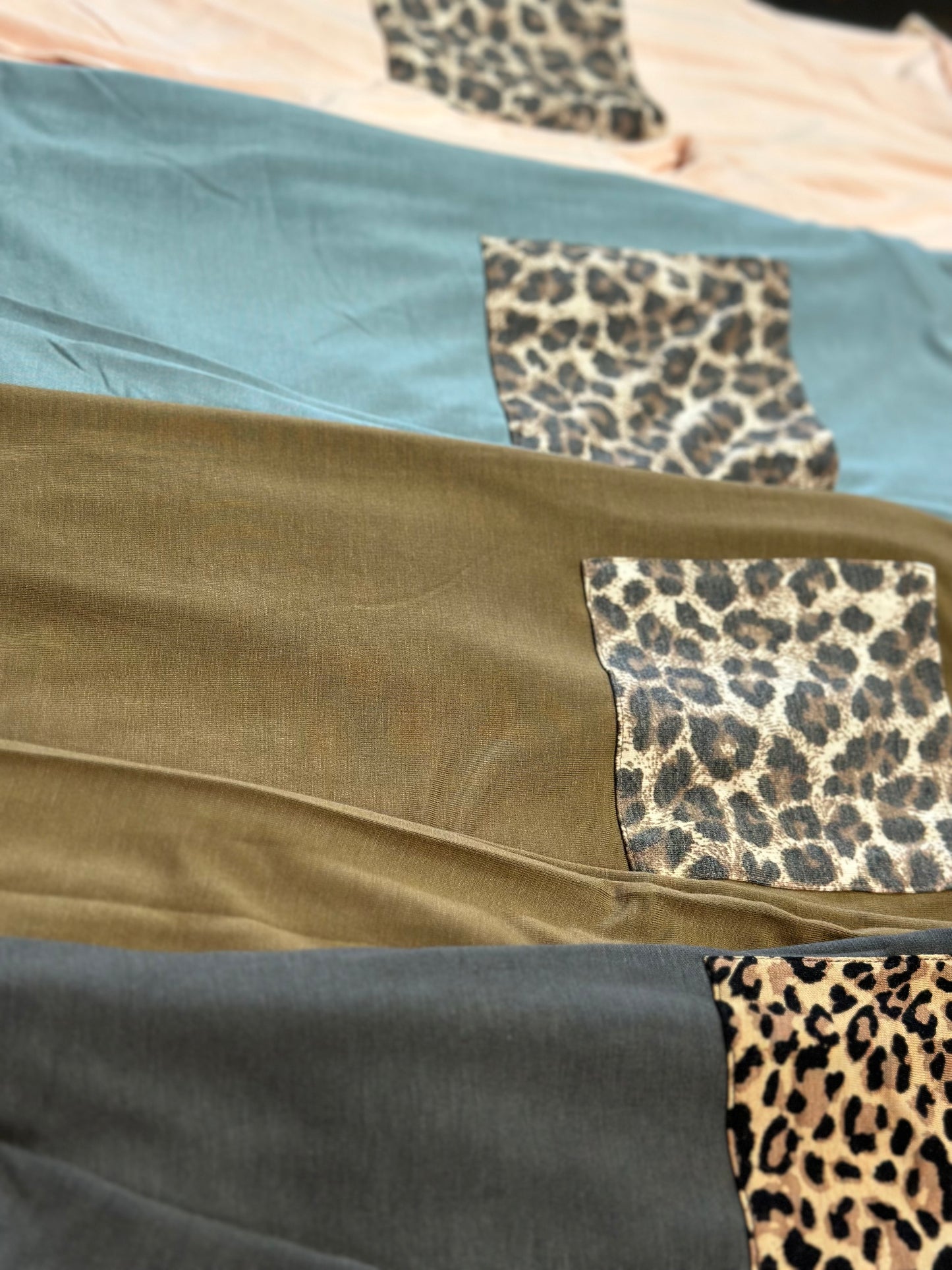 Leopard Pocket Long Sleeve Shirt