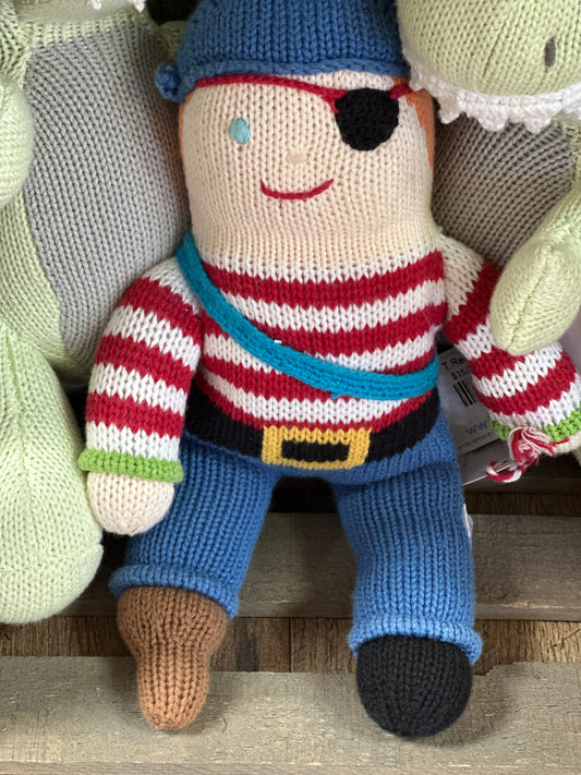 Pirate Knit Doll