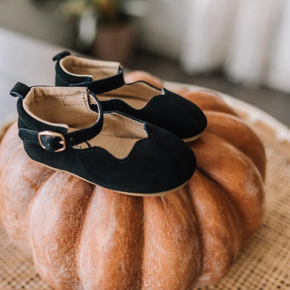 Little Love Bug Black Suede Olivia