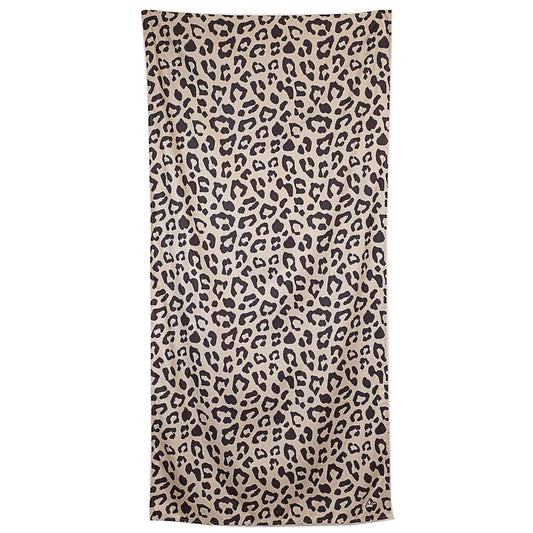 Leopard Microfiber Beach Towel