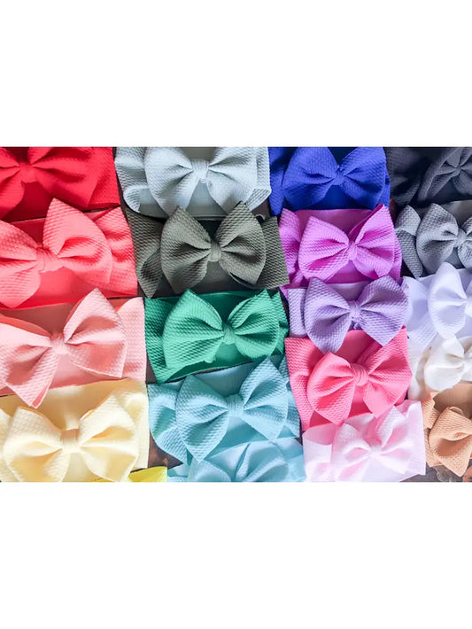 Solid Headwrap Bow